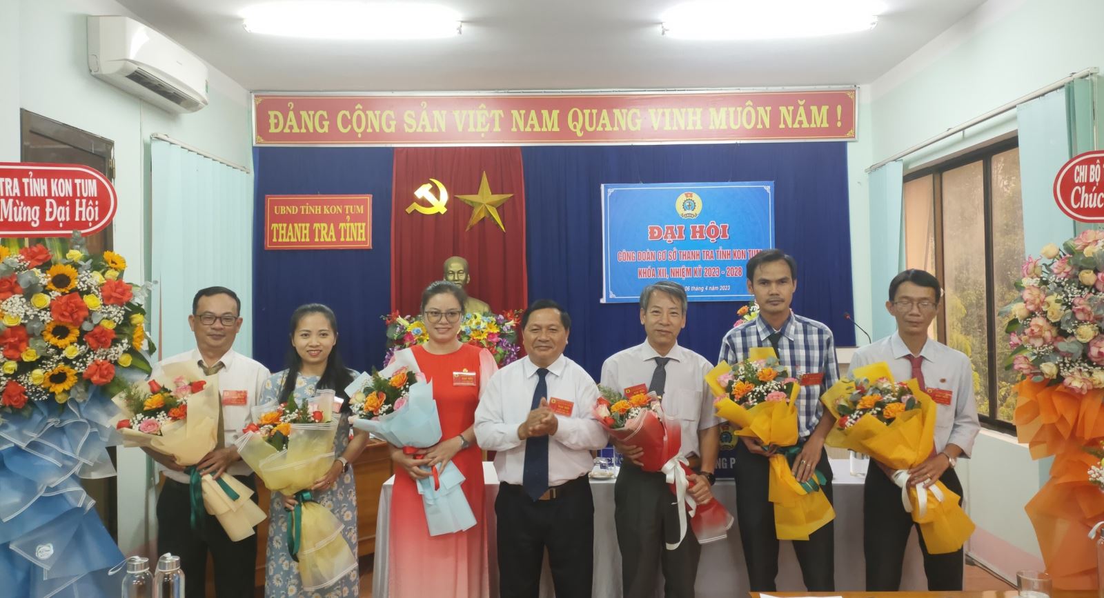 Đại hội Công đoàn cơ sở Thanh tra tỉnh Kon Tum khóa XII, nhiệm kỳ 2023-2028